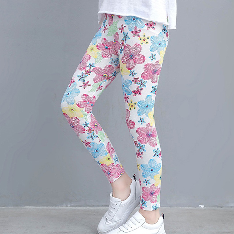 Casual Flower Allover Leggings